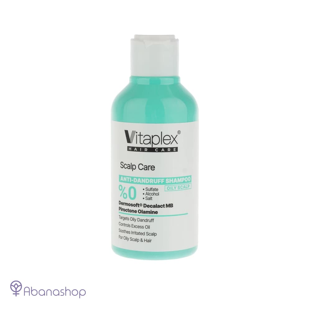 شامپو ضد شوره مو چرب بدون سولفات مدل scalp care ویتاپلکس