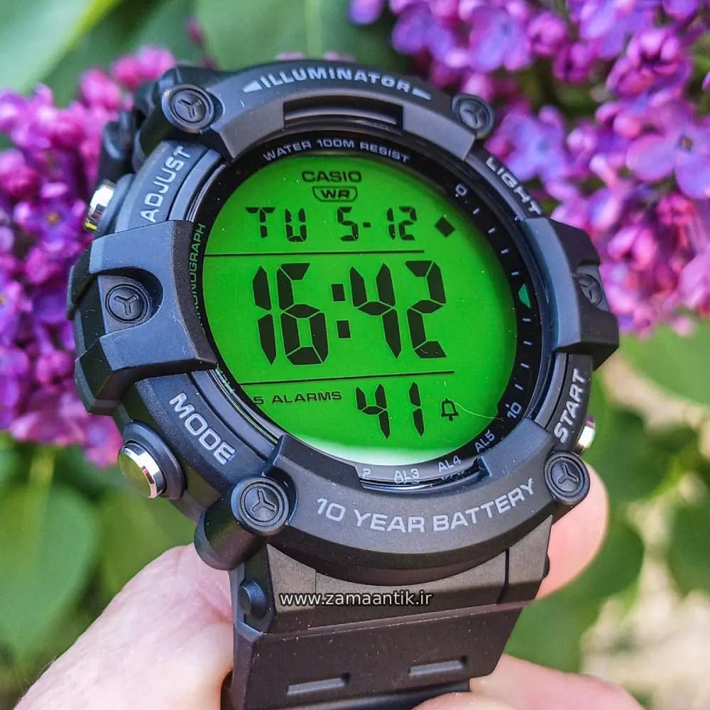 ساعت مچی اسپرت کاسیو Casio مدل AE-1500WHC-1A — تصویر ۳