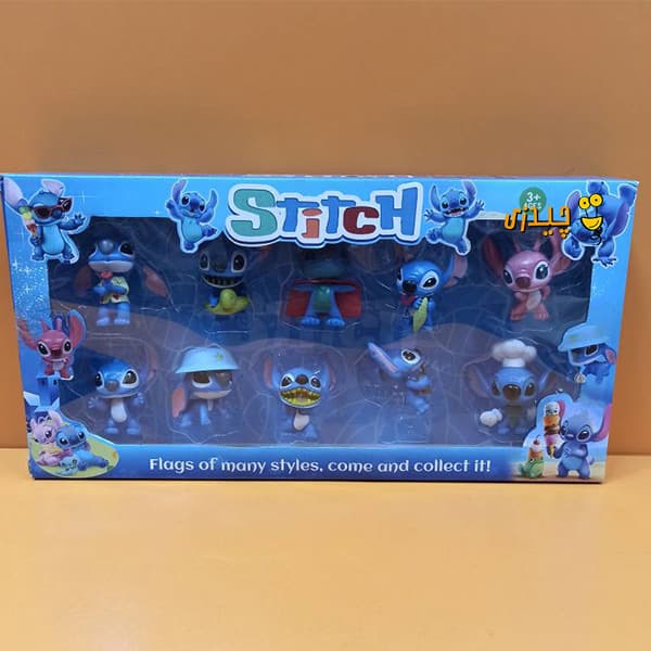 مجموعه 10 عددی فیگور استیج (Stitch) کدYH1021