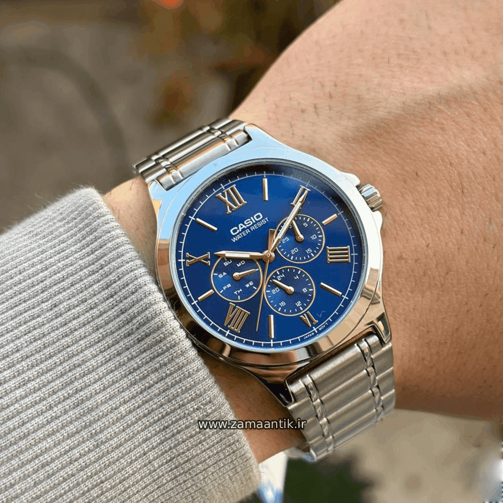 ساعت مچی مردانه کاسیو Casio مدل MTP-V300D-2A — تصویر ۴