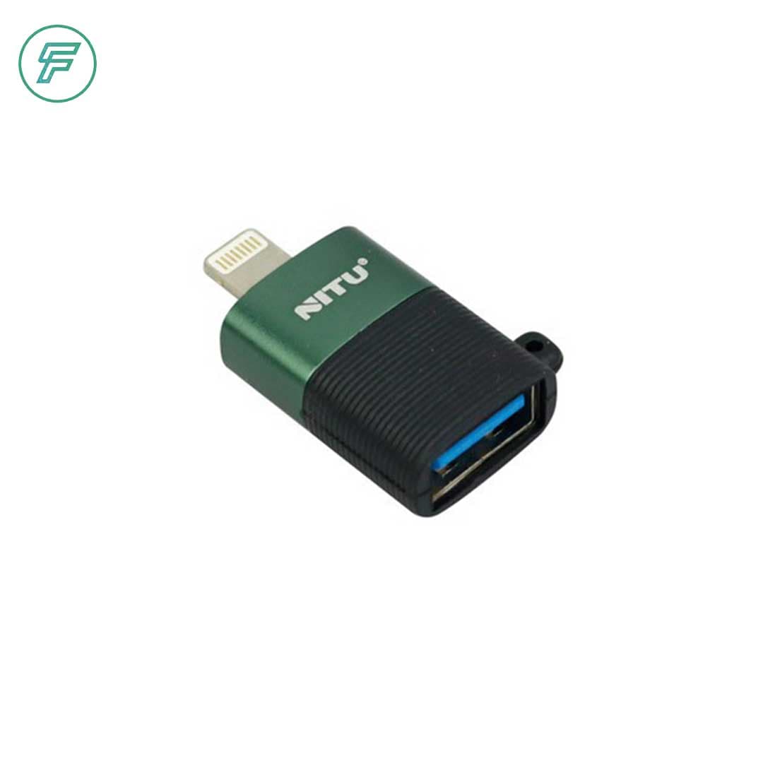 مبدل OTG لایتنینگ مدل NT-CN16 — تصویر ۲