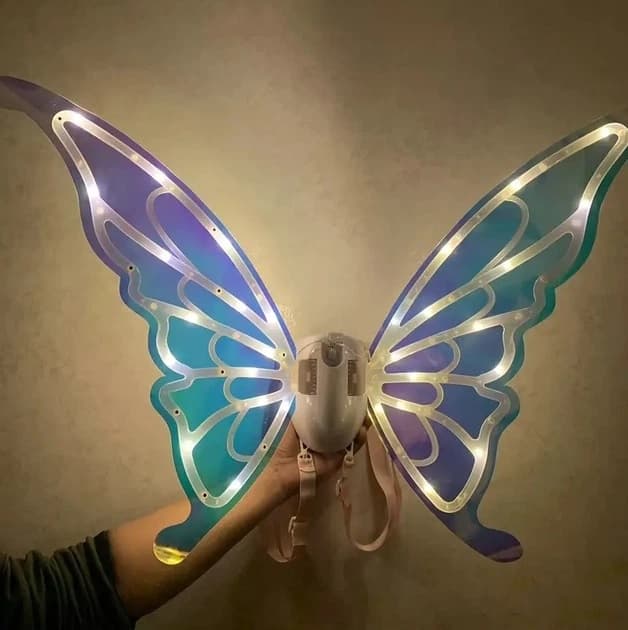 بال فرشته چراغ دار متحرک کد 21-606 — تصویر ۵