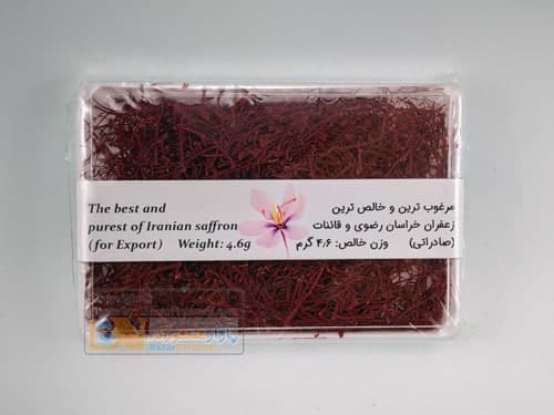 زعفران سوپر نگین قائنات (صادراتی) | خرید اینترنتی با بهترین قیمت – بازارنتورک