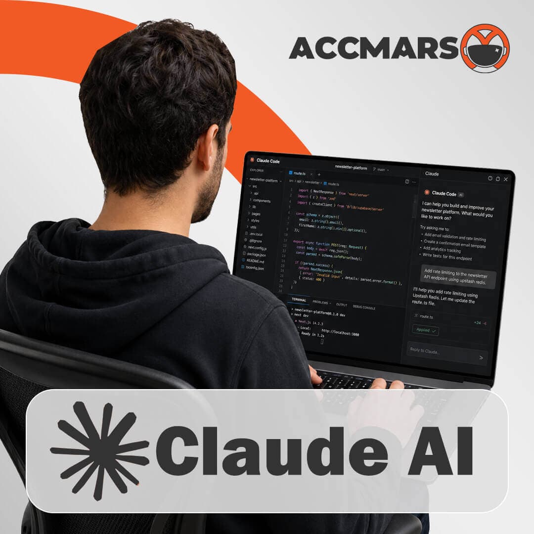 اکانت کلاد Claude AI روی ایمیل شما