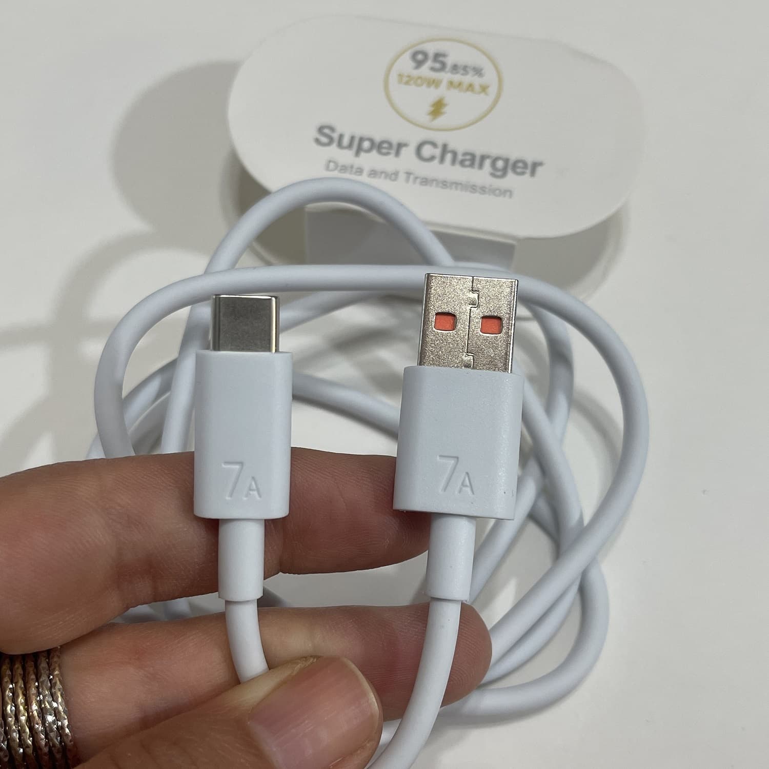 کابل شارژ USB به Type C شیائومی سوپر فست توربو — تصویر ۳