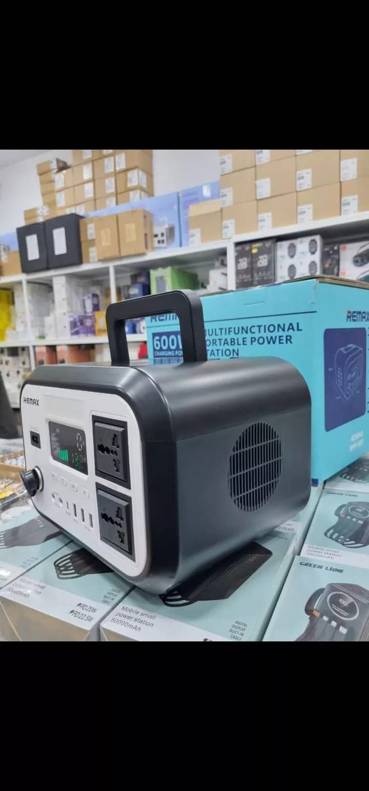 پاور استیشن ریمکس مدل RPP-567 | قدرت ۶۰۰ وات – منبع انرژی قابل حمل — تصویر ۵