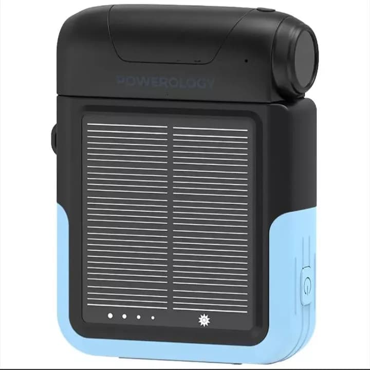 پاوربانک خورشیدی Powerology Sante 10000mAh