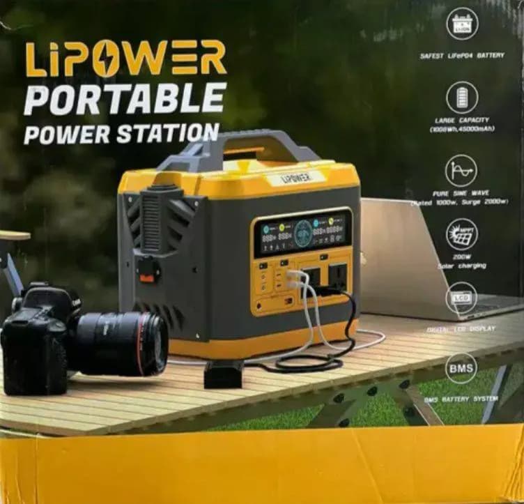 پاور استیشن Li Power M1200L-S | نیروگاه قابل حمل 3000 وات — تصویر ۳