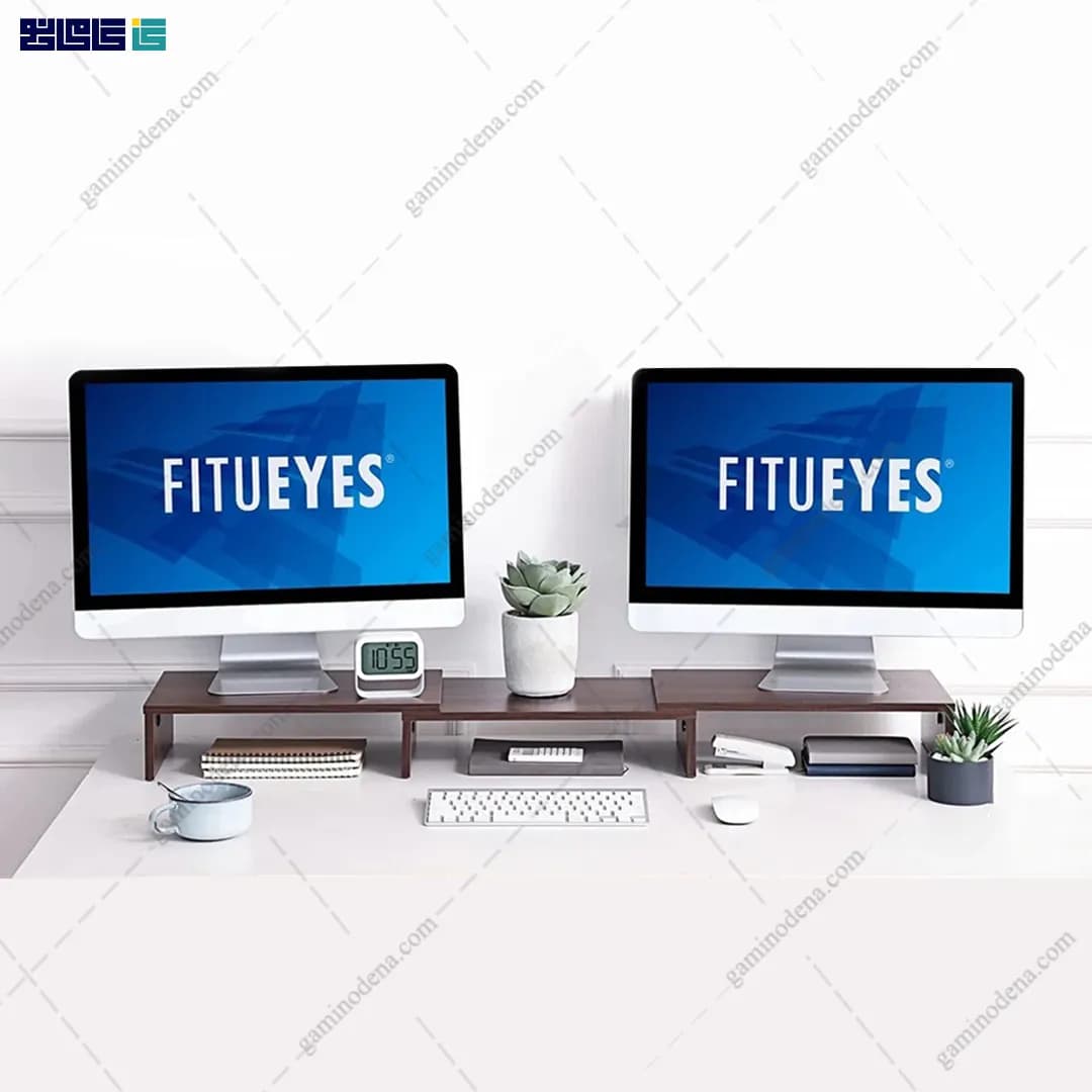 استند مانیتور رومیزی دو نفره رابین