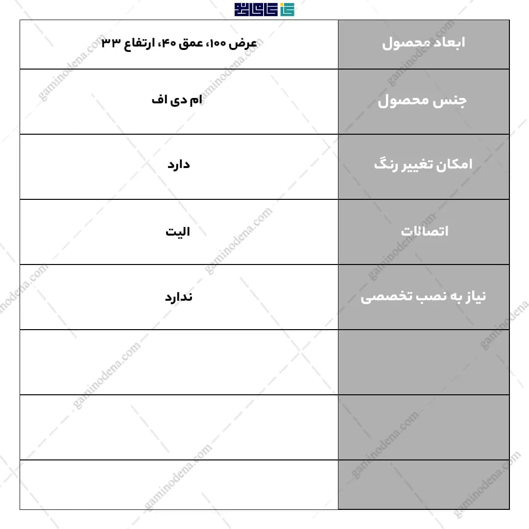 میز آرایش دیواری و مدرن کیا — تصویر ۶