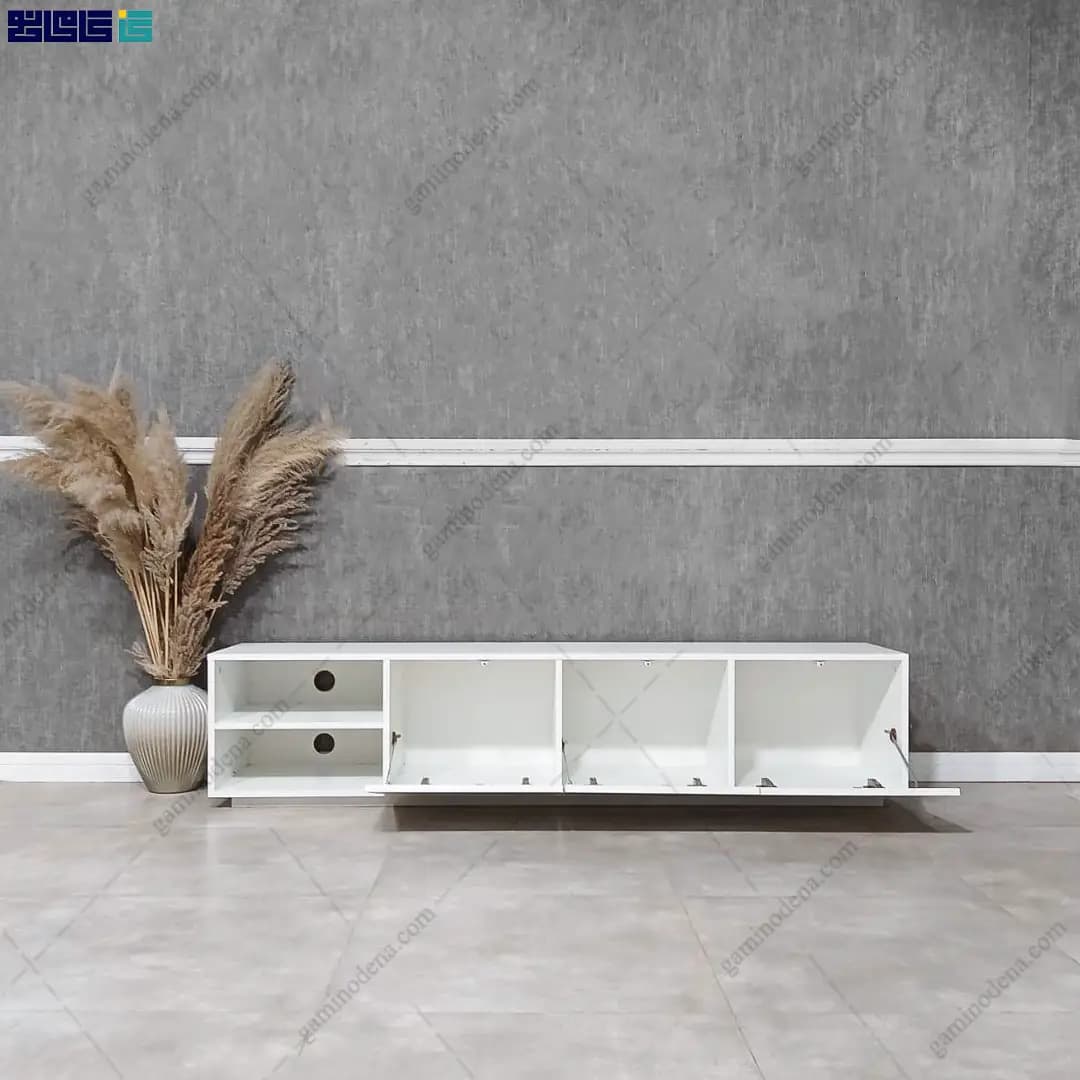 میز تلویزیون لاکچری و مدرن گلی — تصویر ۳