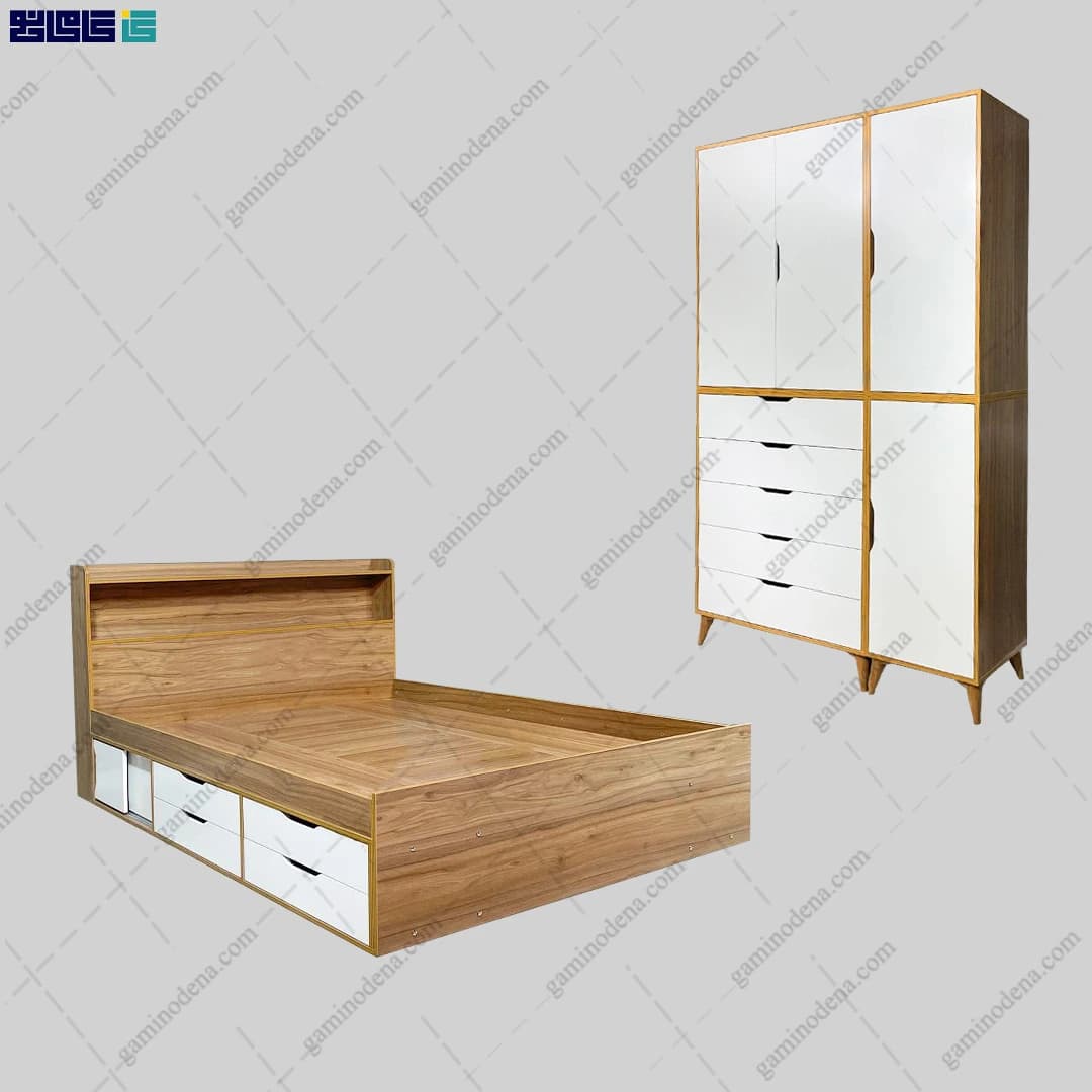 ست کمد و تخت خواب آریانا