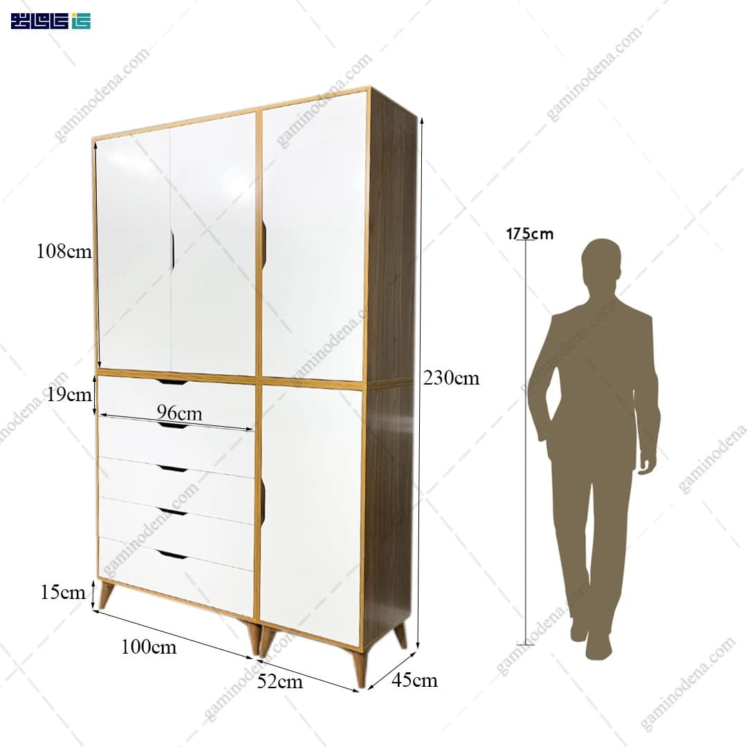 ست کمد و تخت خواب آریانا — تصویر ۸