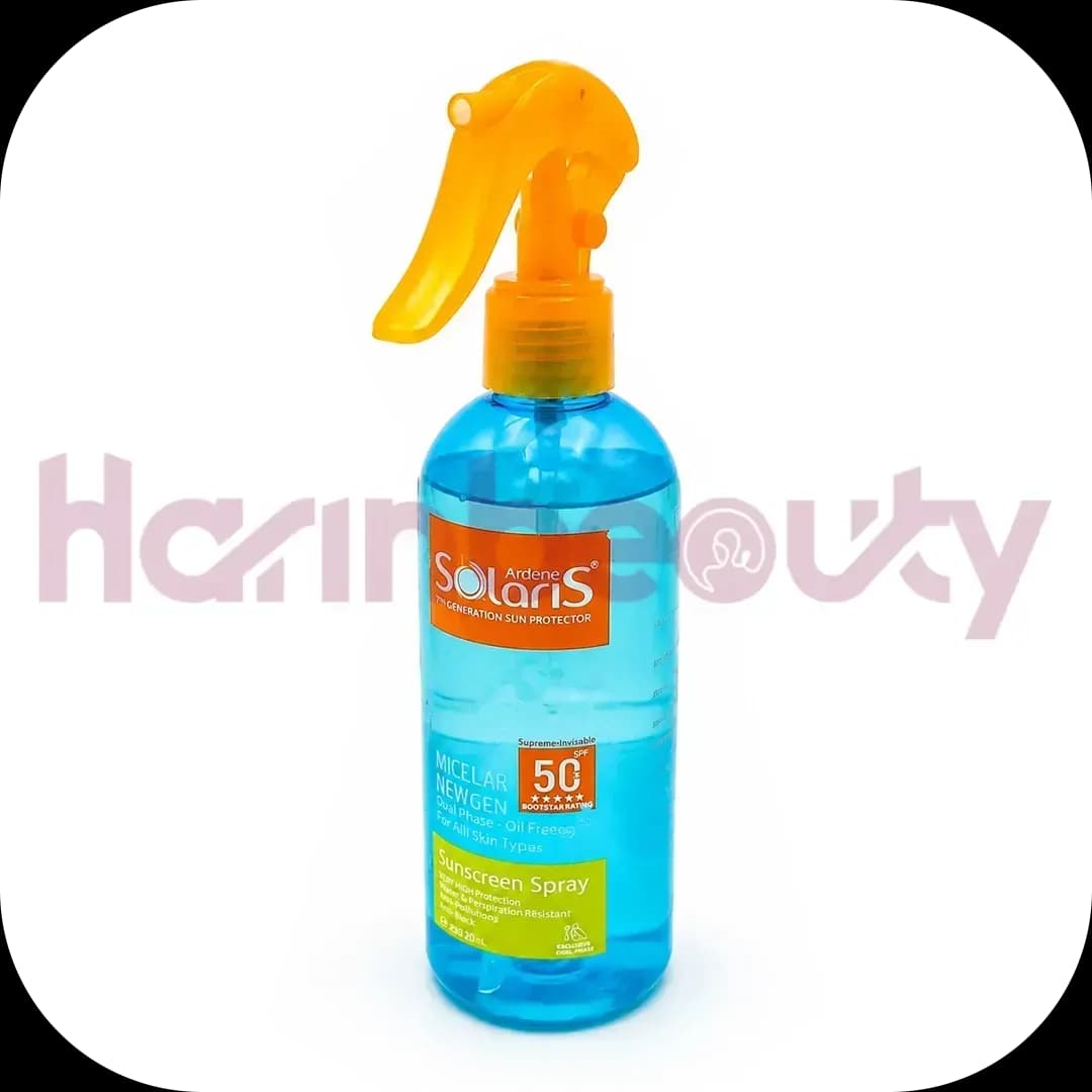 لوسیون ضد آفتاب دو فاز سولاریس مدل Micellar Newgen حجم 250 میلی لیتر — تصویر ۹