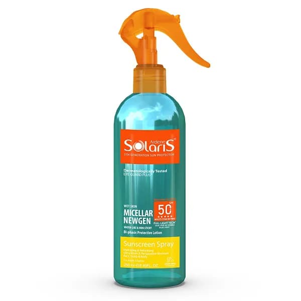 لوسیون ضد آفتاب دو فاز سولاریس مدل Micellar Newgen حجم 250 میلی لیتر — تصویر ۱۰