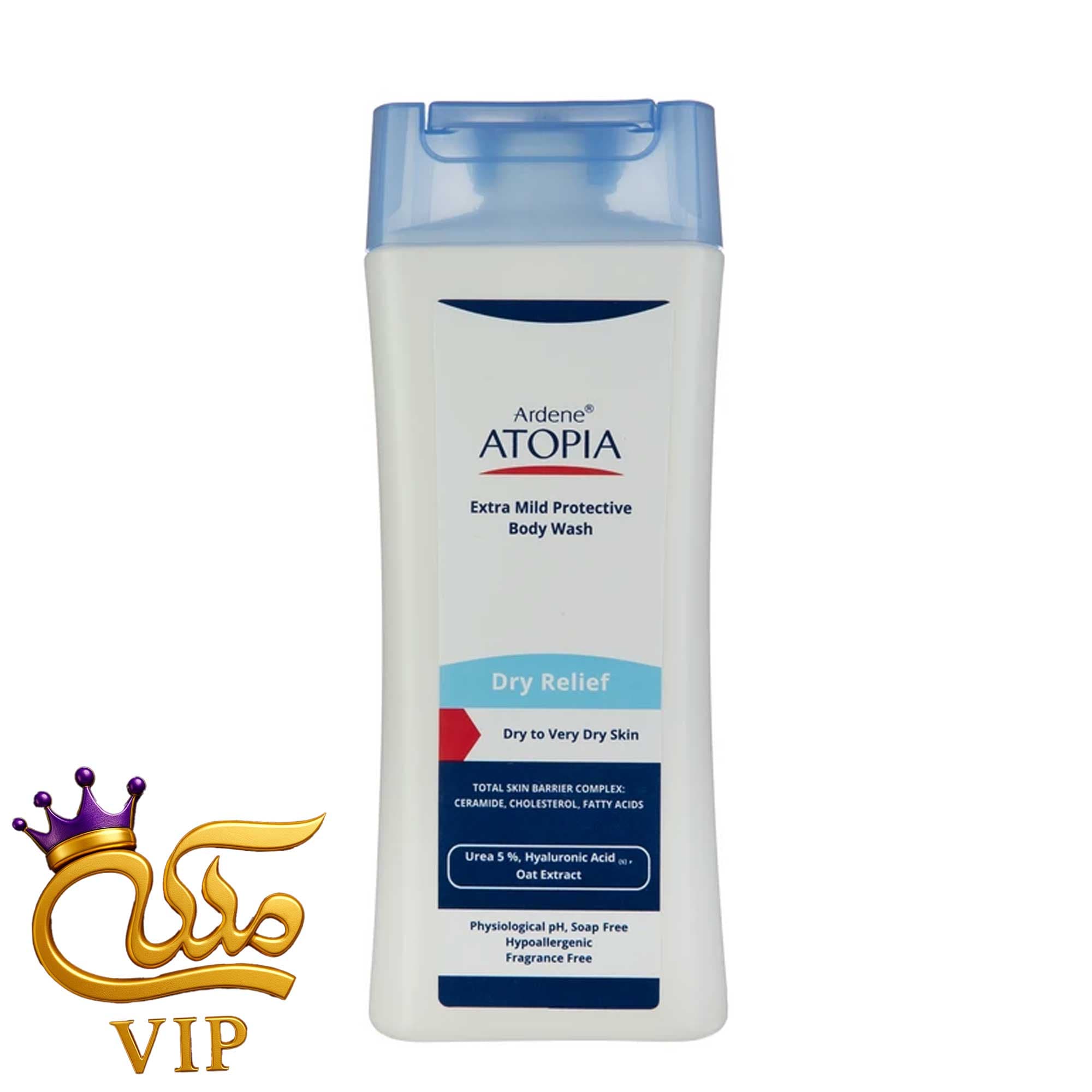 لوسیون شوینده و مرطوب کننده بدن آردن اتوپیا مدل Dry Relief حجم 250 میلی لیتر