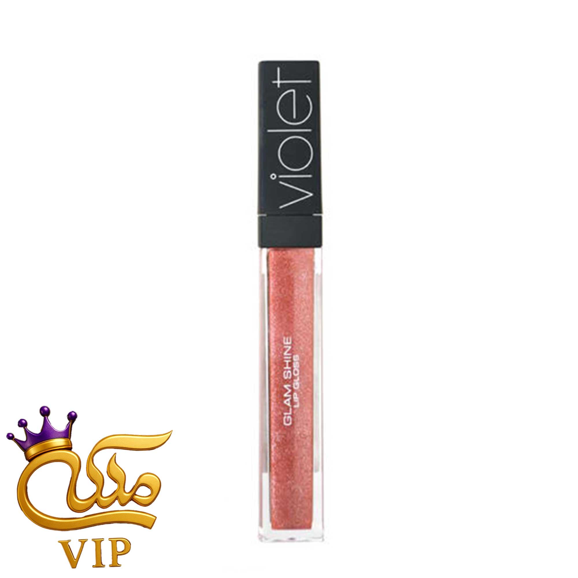 برق لب ویولت مدل Glam Shine حجم 7 میلی لیتر