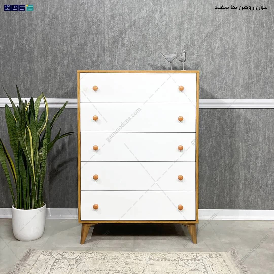 ست میز تحریر و دراور آسنا — تصویر ۳