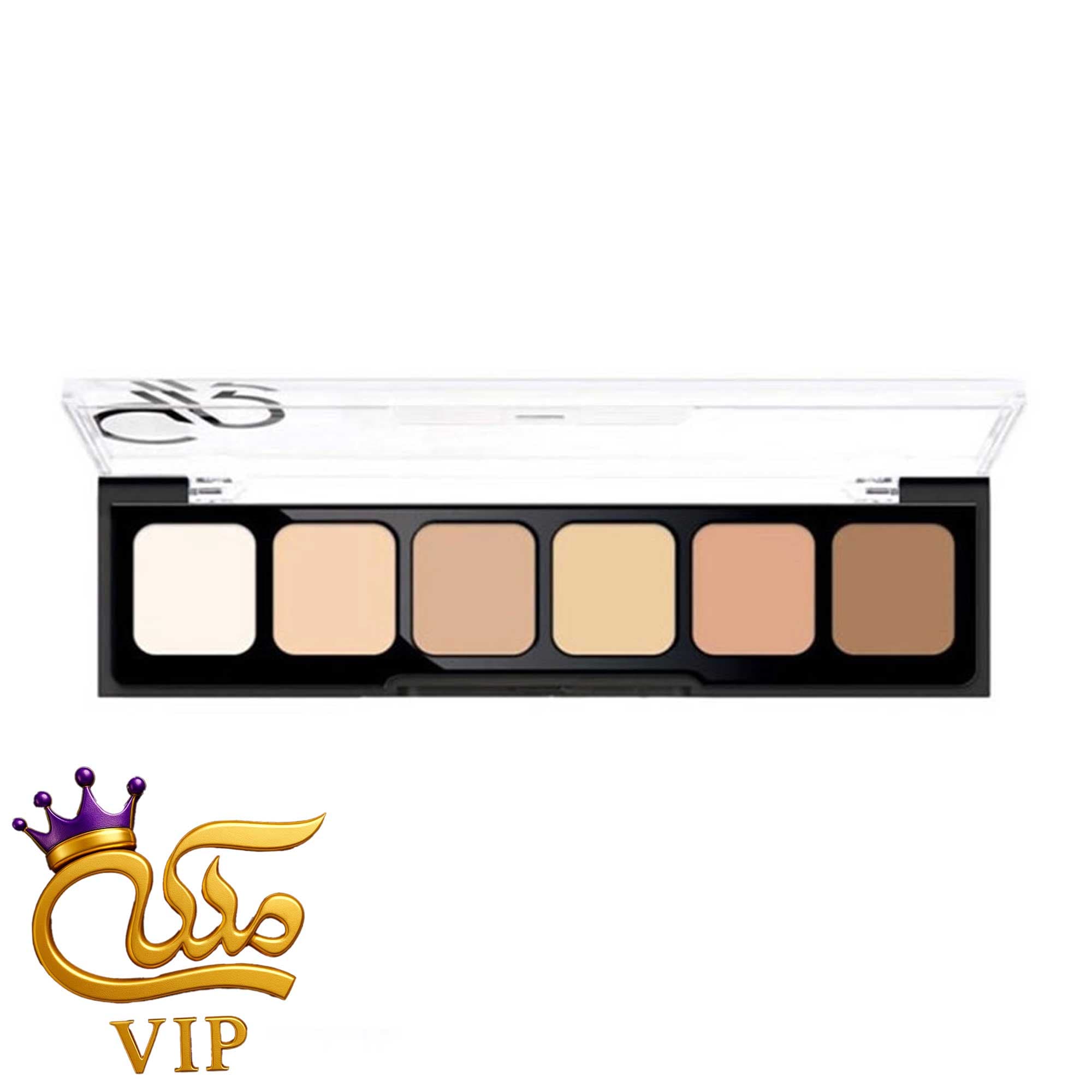 پالت کانسیلر 6 رنگ گلدن رز مدل Correct & Conceal