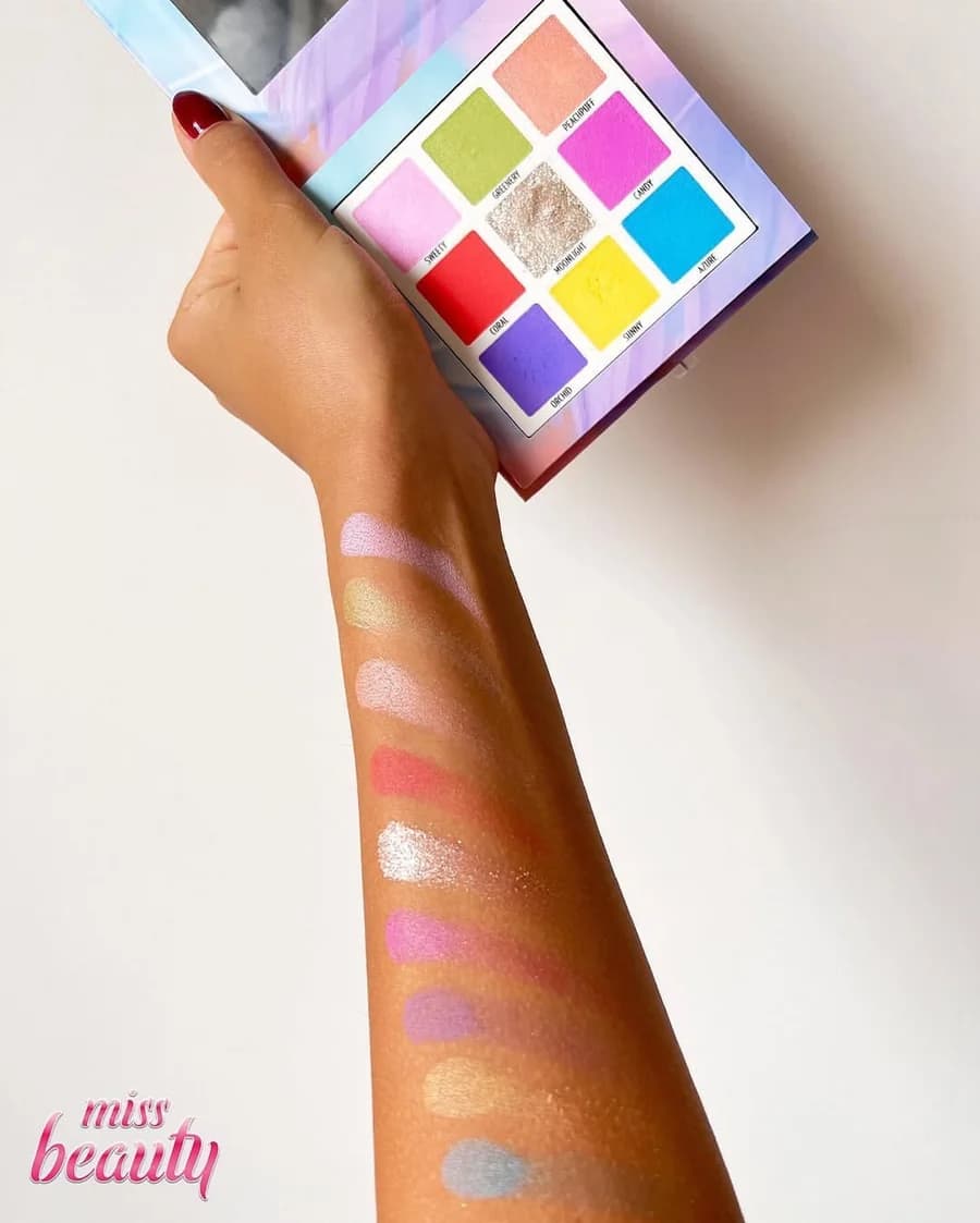 پالت سایه چشم 9 رنگ گلدن رز مدل Colorpop — تصویر ۷