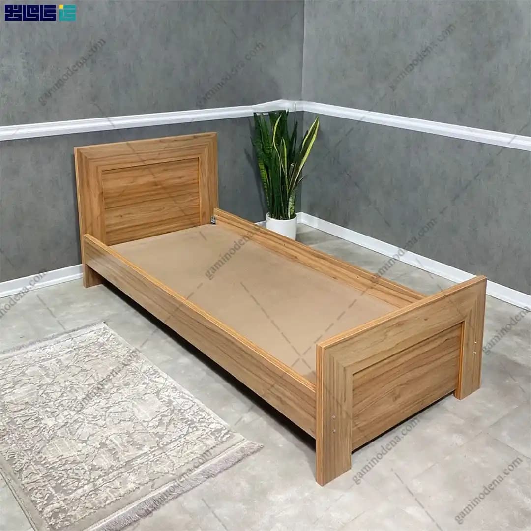 تخت خواب ام دی اف ساده پسرانه ماکان 120