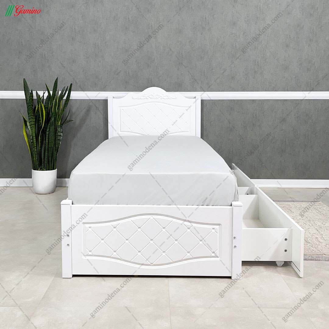 تخت خواب کشودار وکیوم آیلار یک نفره — تصویر ۳