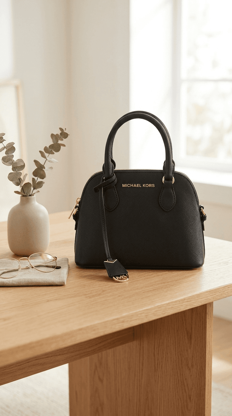 کیف زنانه وارداتی برند مایکل کورس – Michael Kors رنگ مشکی کد 1760