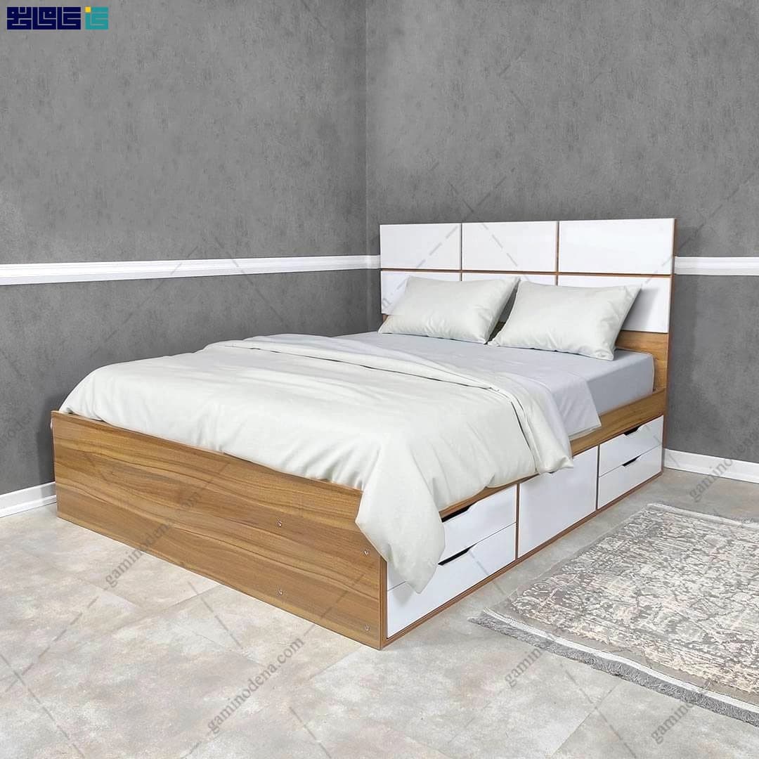 تخت خواب اسپرت و پسرانه کارینو دو نفره