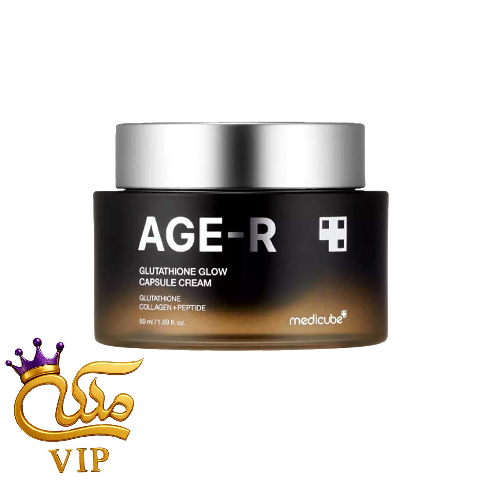 کرم کپسولی مدیکیوب مدل Age-r حجم 50 میلی لیتر
