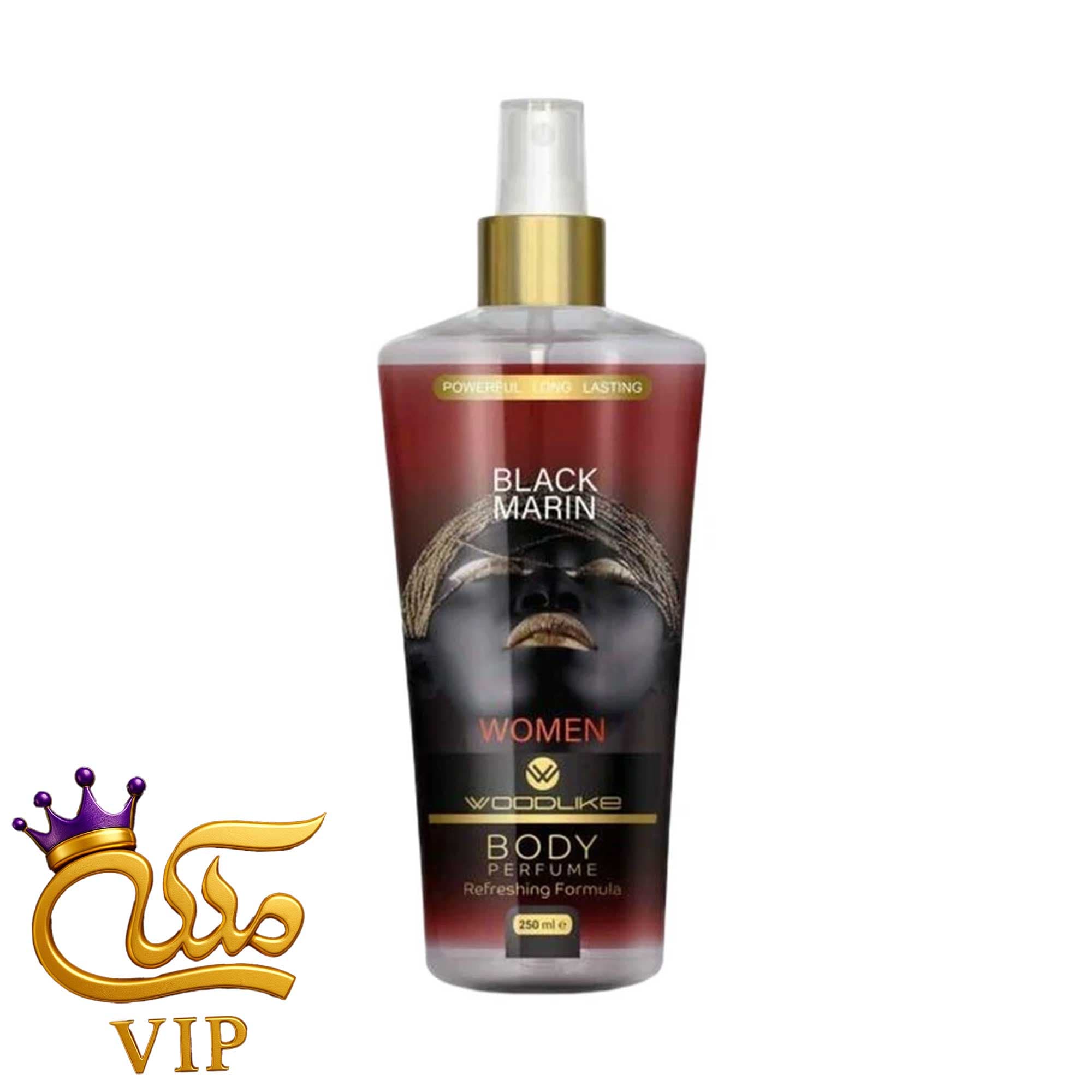 بادی اسپلش زنانه وودلایک مدل Black Marlin حجم 250 میلی لیتر