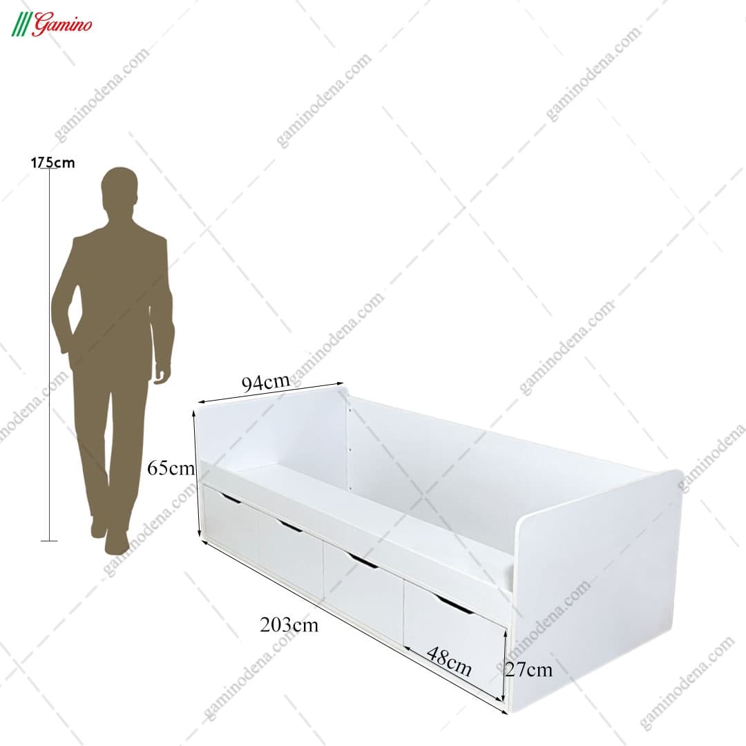 ست تخت خواب و دراور آپارتمانی هستی — تصویر ۶