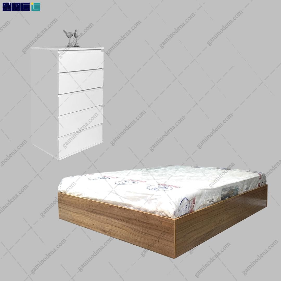 ست تخت خواب و دراور آپارتمانی باران