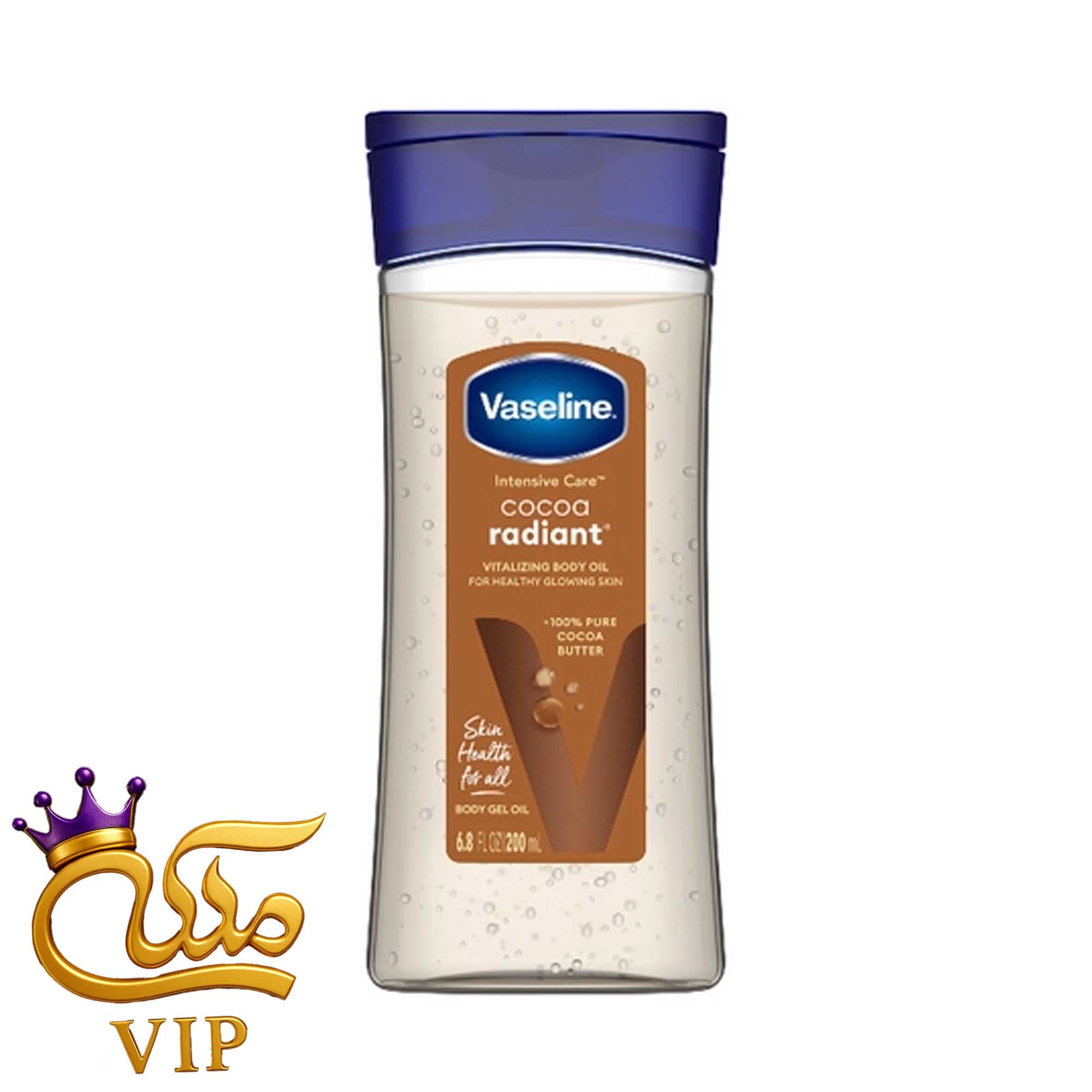 روغن بدن وازلین مدل Cocoa Radiant حجم 200 میلی لیتر