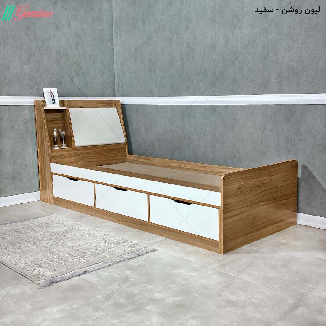 ست تخت خواب و دراور کشودار مهناز — تصویر ۲