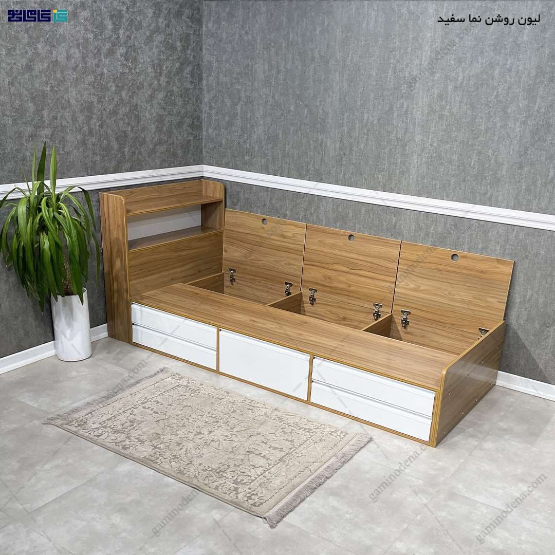 ست تخت خواب و دراور آپارتمانی دلارام — تصویر ۳