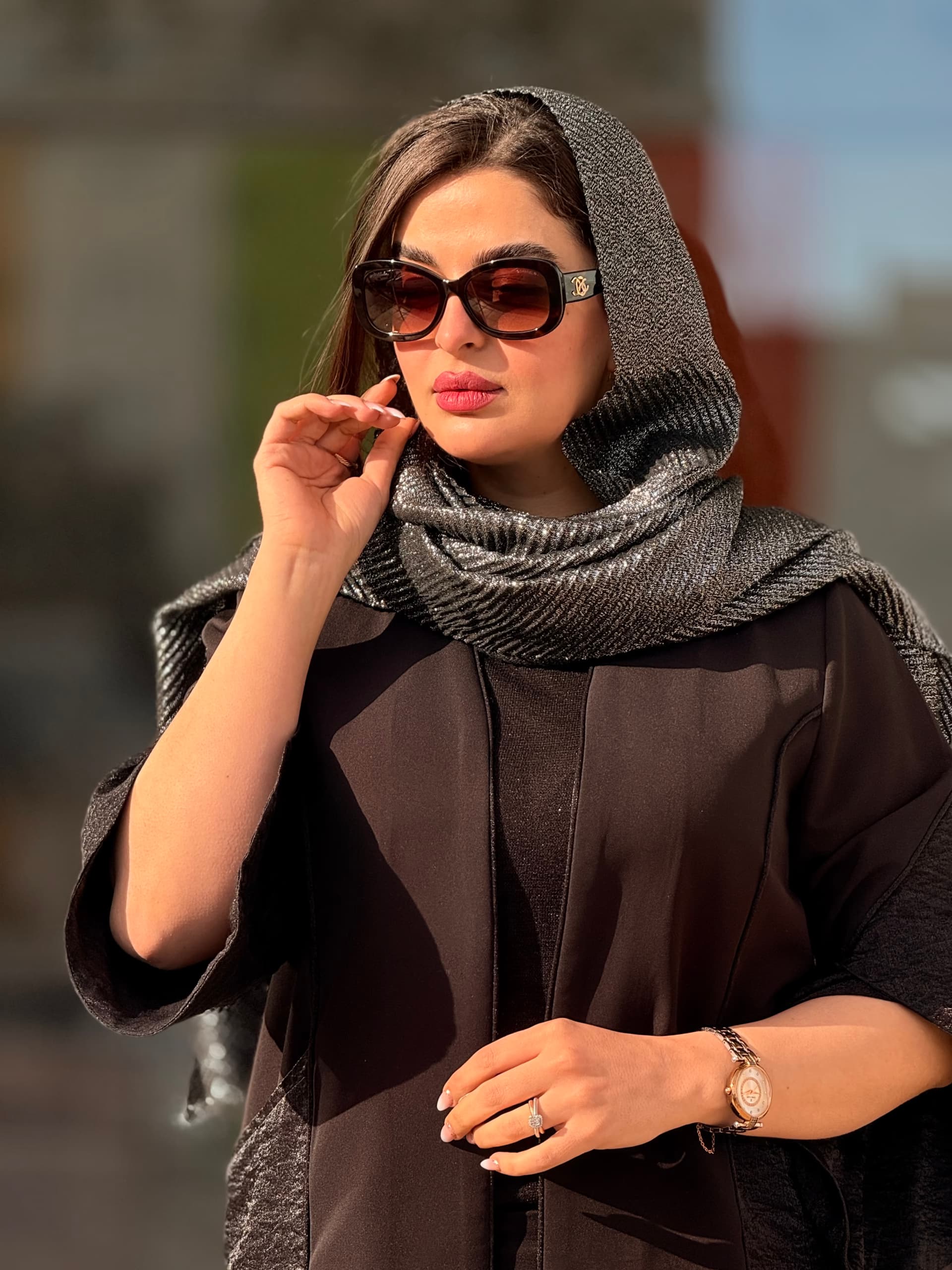 عينک آفتابی زنانه شانل مدل CHANEL 5468-B-A — تصویر ۶