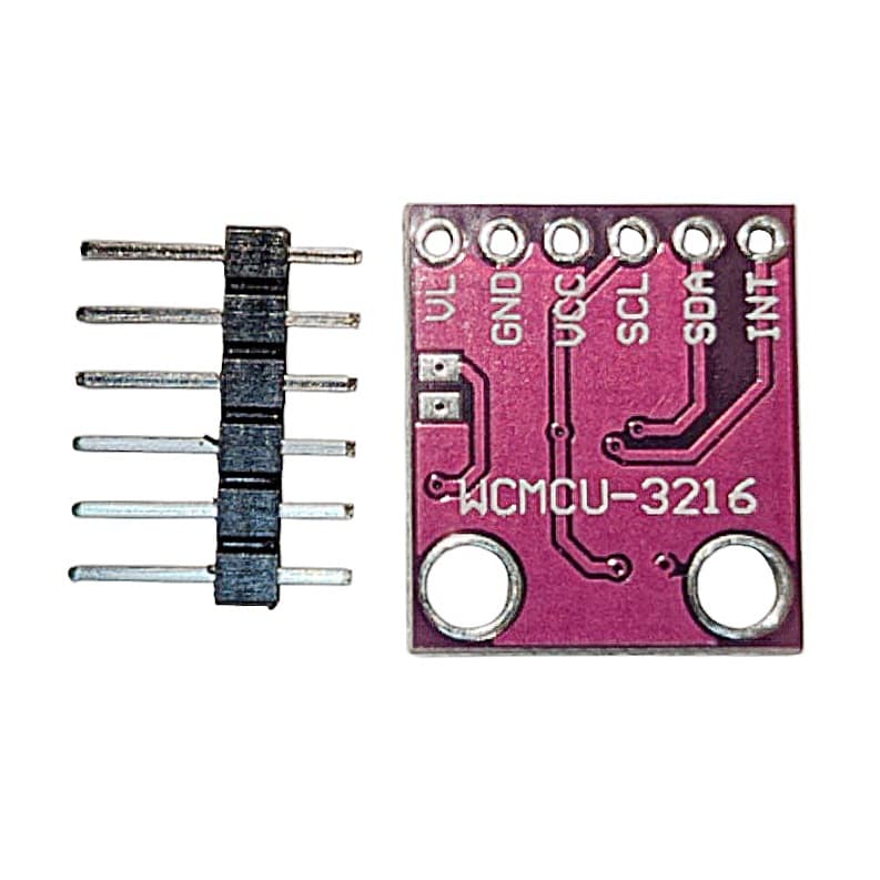سنسور دیجیتال تشخیص نور محیط و مجاورت WCMCU-AP3216 — تصویر ۲