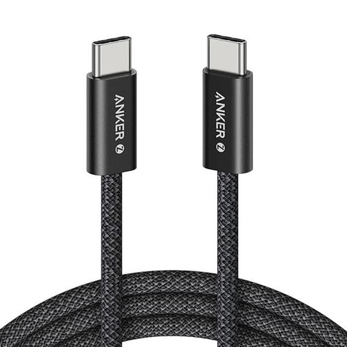 کابل شارژ انکر 240 واتی USB-C به USB-C مدل Zolo A8060