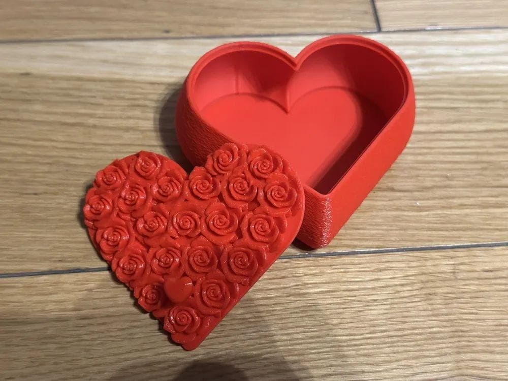 باکس هدیه ولنتاین قلبی 15*15سانتی — تصویر ۶