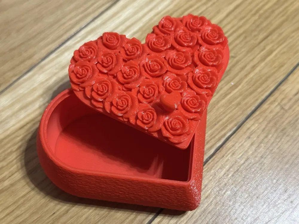 باکس هدیه ولنتاین قلبی 15*15سانتی — تصویر ۵