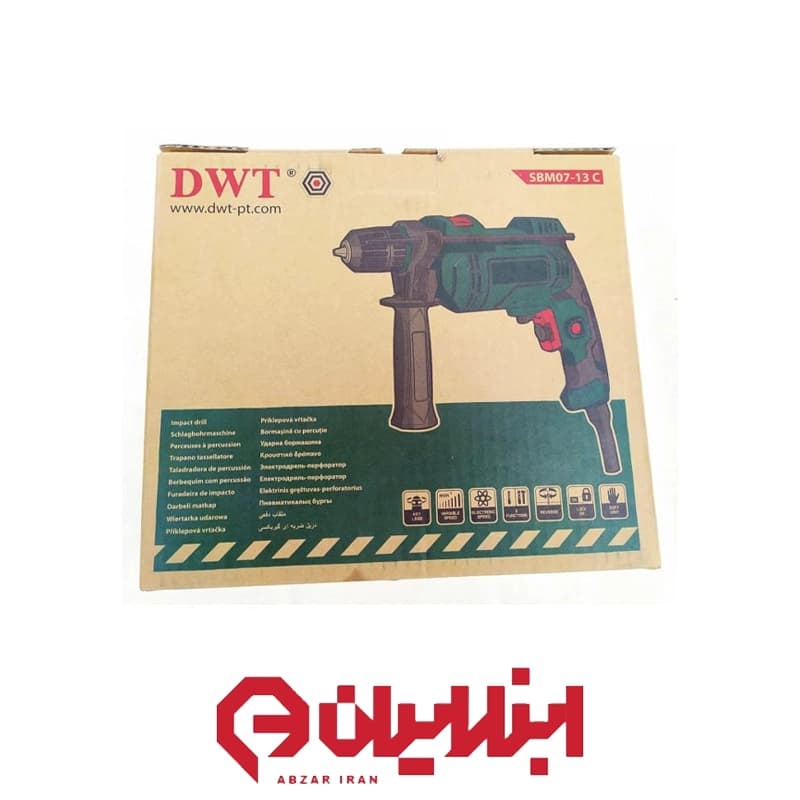 دریل 13 چکشی اتومات 710وات DWT مدل BM07-13C — تصویر ۴