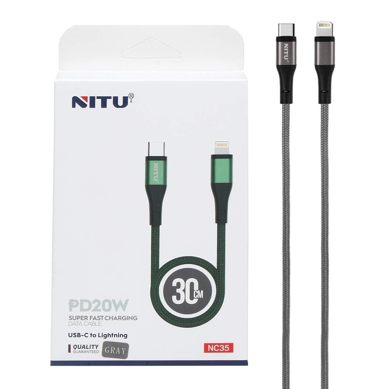 کابل Type-C به لایتنینگ نیتو NITU NC35