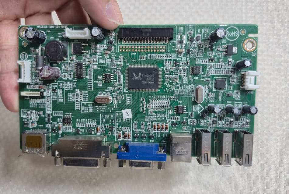 برد تصویر و دیجیتال مانیتور دل مدل DELL BOARD P2314HC