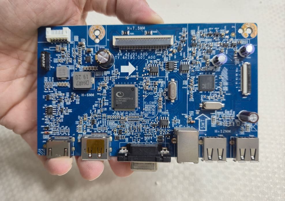 برد تصویر و دیجیتال مانیتور دل مدل DELL BOARD P2419H