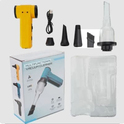 جت فن چند کاره مدل F039-1 با مکش قوی و چراغ LED