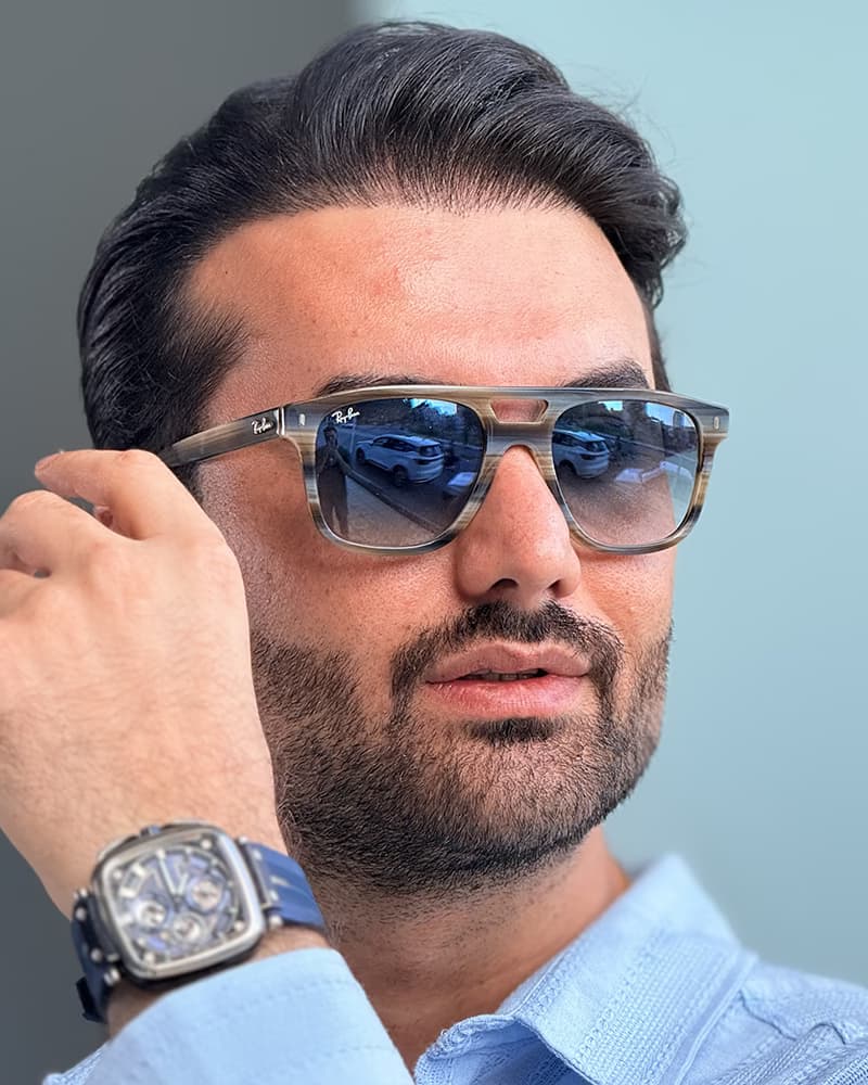 عینک آفتابی اسپرت ریبن مدل RayBan RB2213 (sl) — تصویر ۳