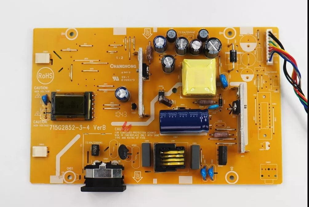 برد پاور مانیتور AOC مدل 931SN – TFT185W80PS- 715G2852-3-4 Power Supply Board