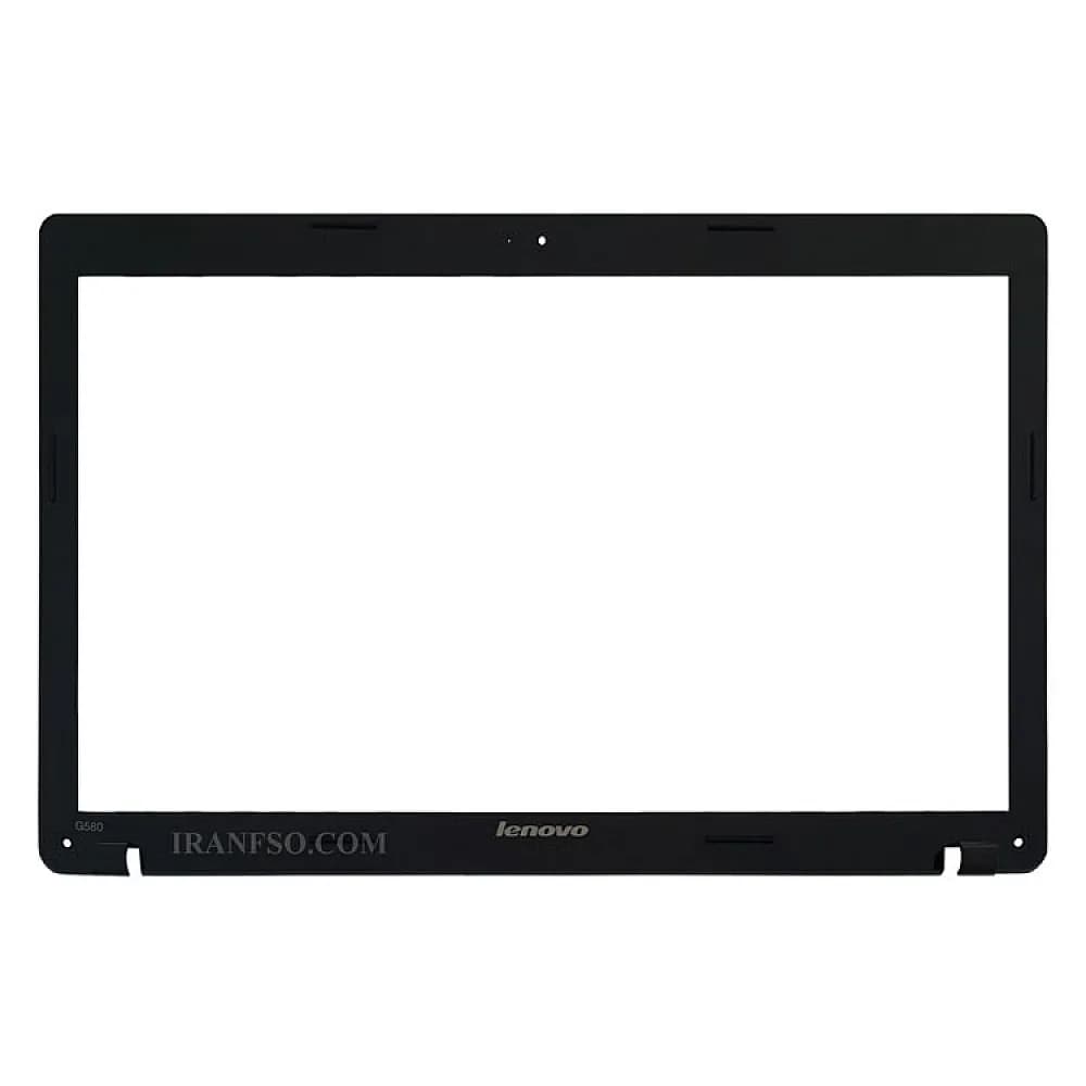 قاب کارکرده پشت و جلو ال سی دی لپ تاپ لنوو IdeaPad G580 – پلاستیکی رنگ مشکی — تصویر ۳