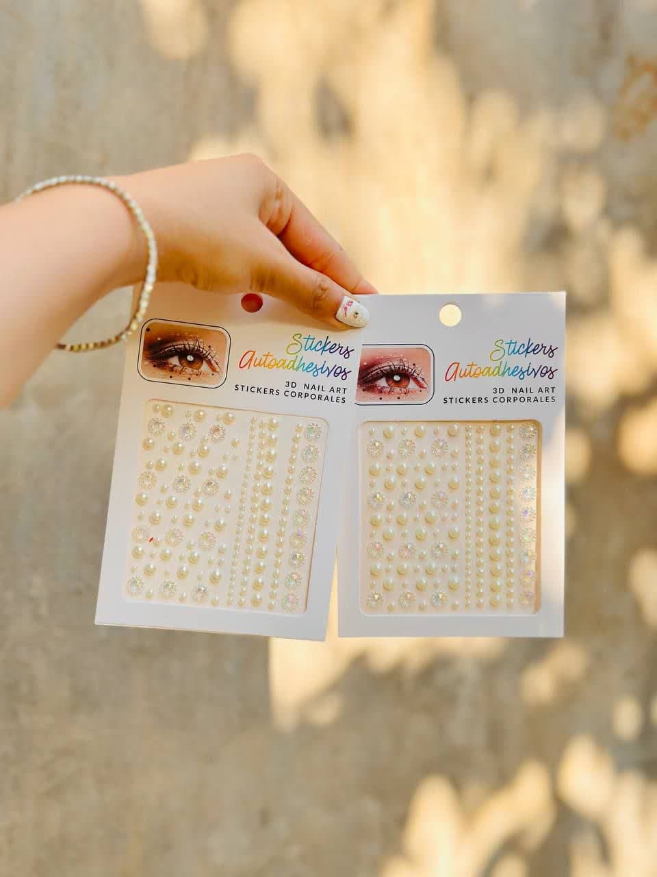 نگین بدن مو در دو سایز