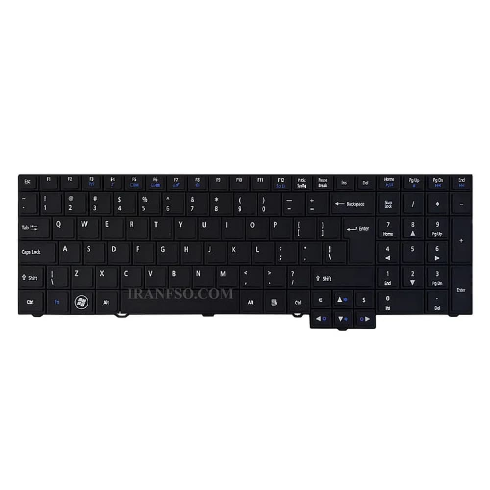 کیبرد لپ تاپ ایسر TravelMate 5760 مشکی